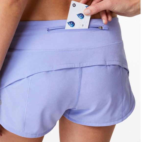 lululemon athletica Pants - Lululemon Speed Up Short *2.5" Hydrangea Blue